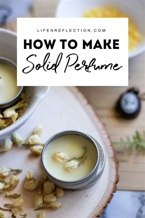 best solid perfume recipe.